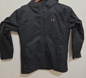 Under Armour Black Hooded Jacket With Removeable Liner